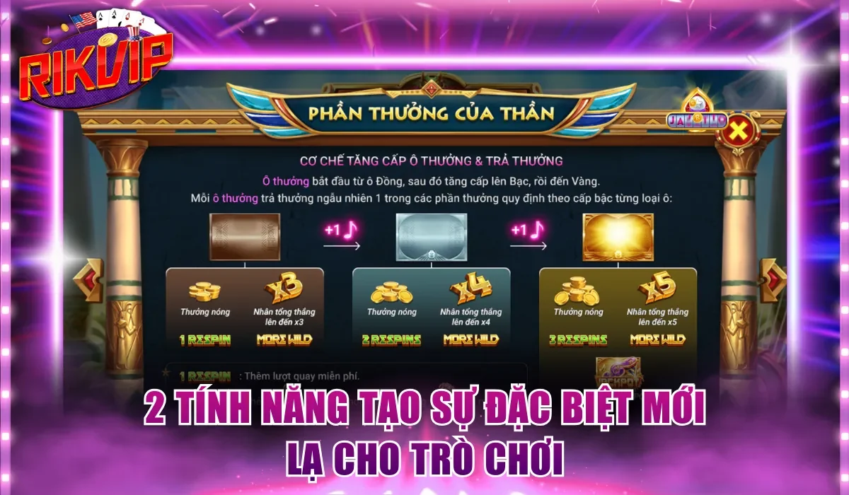 2 tính năng tạo sự đặc biệt mới lạ cho trò chơi