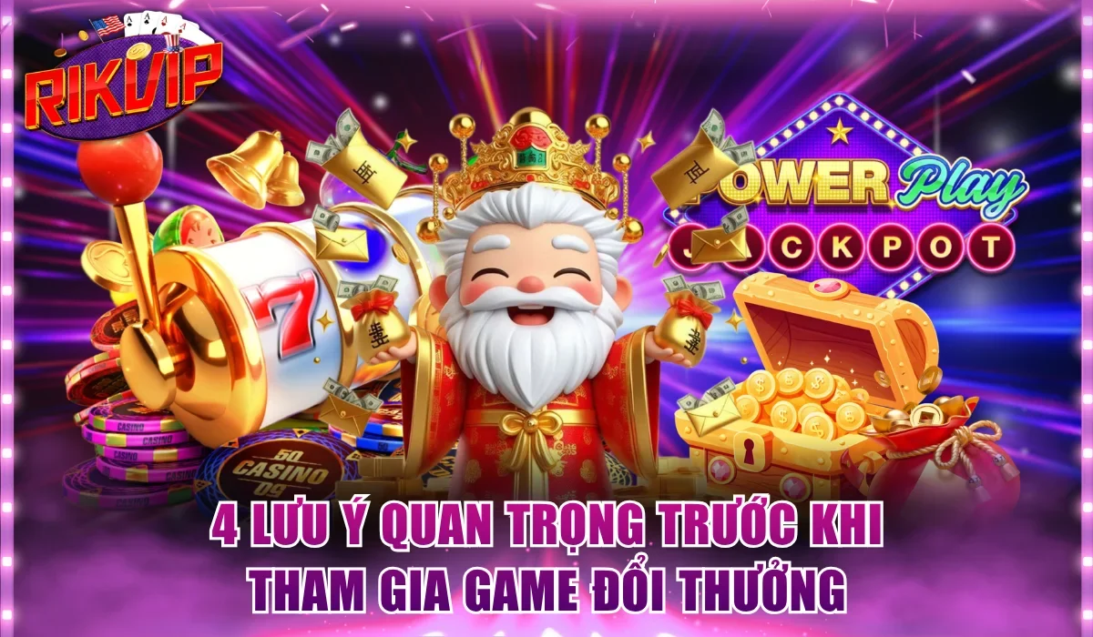 4 lưu ý quan trọng trước khi tham gia game đổi thưởng