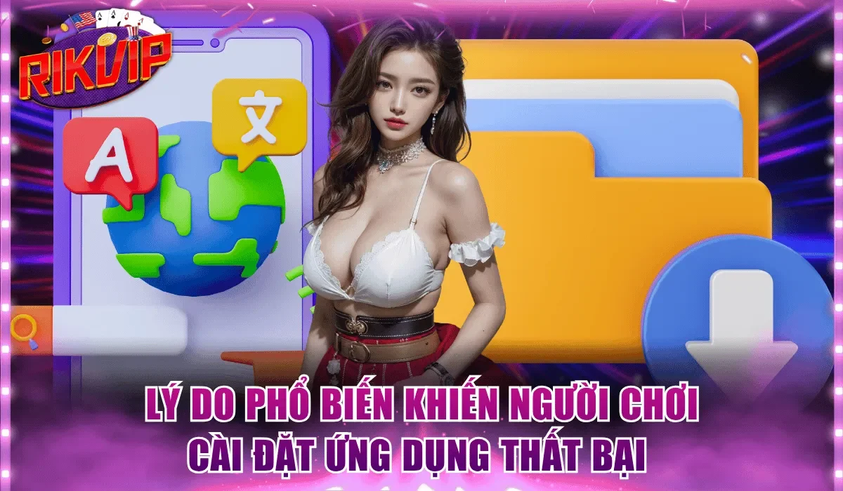 Lý do phổ biến khiến người chơi cài đặt ứng dụng thất bại