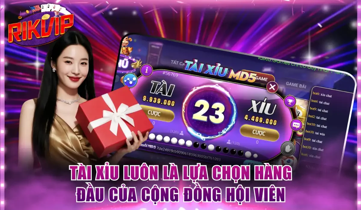 Tài xỉu luôn là lựa chọn hàng đầu của cộng đồng hội viên